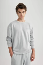 DEFACTO Regular Fit Printed Long Sleeve Sweatshirt