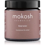 Mokosh Sandalwood & Amber vyživujúce telové maslo 120 ml