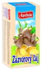 APOTHEKE Zázvorový čaj 20 x 1.5 g