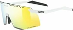 UVEX Pace Stage CV White Mat/Mirror Yellow Cyklistické okuliare