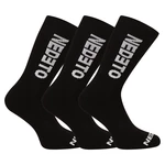 3PACK socks Nedeto high black