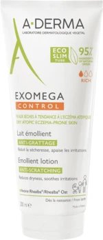 A-DERMA Exomega Control Emolienčné mlieko pre suchú kožu so sklonom k atopii 200 ml