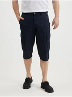 Dark blue men's shorts LERROS - Men