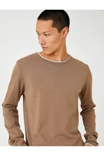 Koton Basic Knitwear Sweater Crew Neck Long Sleeve