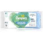 Pampers Harmonie Aqua vlhčené čistiace obrúsky pre deti 48 ks