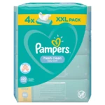 Pampers Fresh Clean XXL vlhčené ubrousky 4x80 ks