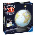 Ravensburger 3D Puzzle Ravensburger Puzzleball Globus - svietiaci - 548 dielov