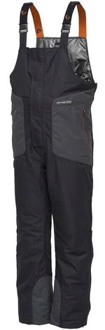 Savage Gear Pantaloni HeatLite Thermo B&B Cerneală neagră/Gri M