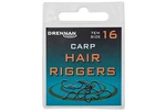 Drennan háčky bez protihrotu Carp Hair Riggers Barbless vel. 14