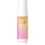 Eveline Cosmetics My Beauty Elixir Peach Matt rozjasňující čisticí pěna pro suchou a citlivou pokožku 150 ml