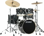 Tama IP58H6W-HBK Imperialstar Hairline Black Akustik-Drumset
