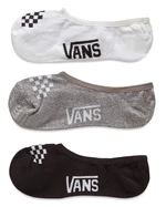 VANS 3 PACK - kotníkové ponožky Classic Canoodle Assorted Check 37-41