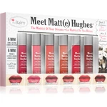 theBalm Meet Matt(e) Hughes Vol. 12 matná sada na pery