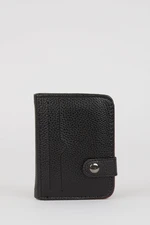 DEFACTO Men's Faux Leather Wallet