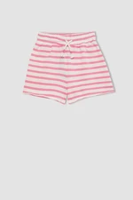 DEFACTO Girl's Striped Shorts