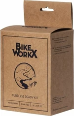 BikeWorkX Tubeless Ready Kit MTB 25 mm Taśma na obręcz bezdętkową-Zestaw naprawczy do opon 40.0