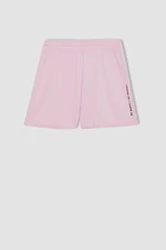 DEFACTO Girl Printed Elastic Waist Shorts