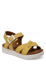 Polaris  81.508159.p Yellow Girl Flat Sandals