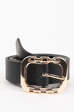 DEFACTO Women's Faux Leather Classic Belt