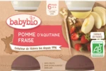 BABYBIO jablko s jahodami 2 x 130 g