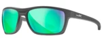 Wiley x polarizační brýle kingpin captivate polarized green mirror amber matte graphite