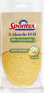 SPONTEX Absorb+ ECO hubka 2 ks