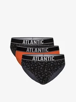 Briefs Atlantic 3MP-151 A'3 S-2XL khaki-orange-graphite 022