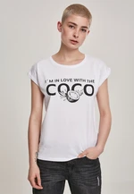 Women's T-shirt Coco in white