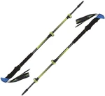 Viking Carbo Lite Black/Lime 65 - 135 cm Bastoncini da trekking