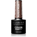 Claresa SoakOff UV/LED Color Perfect Nude gélový lak na nechty odtieň 3 5 g