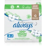 Always Cotton Protection Night vložky bez parfumácie 8 ks