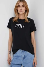 Tričko Dkny dámsky, čierna farba, P03ZBDNA