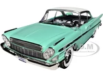 1961 DeSoto Adventurer Light Green with White Top 1/18 Diecast Model Car by Road Signature