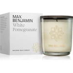 MAX Benjamin White Pomegranate vonná sviečka 210 g