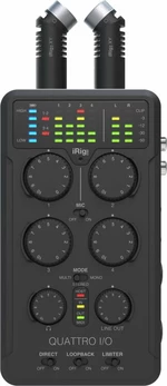 IK Multimedia iRig PRO Quattro I/O Deluxe