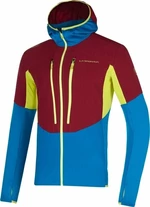 La Sportiva Session Tech Hoody M Electric Blue/Sangria S Kapuzenpullover