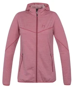 Dámská mikina s kapucí Hannah DAGNYS HOODY quartz pink mel