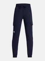 Under Armour Sportovní kalhoty UA Pennant Woven Cargo Pant-BLU - Kluci