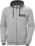 Helly Hansen Men's HH Logo Full Zip Felpa Grey Melange S