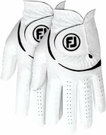 Footjoy Weathersof Golf (2 Pack) White/Black XL Pánske rukavice
