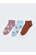 LC Waikiki Printed Baby Boy Booties Socks 3-Piece