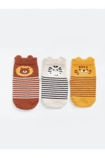 LC Waikiki Lcw Printed Baby Boy Socks 3-Pack