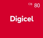 Digicel CI$80 Mobile Top-up KY