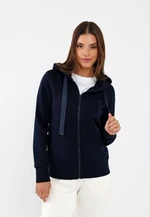 Volcano Woman's Sweatshirt B-Laila Navy Blue