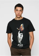 Black Peace Butterfly T-Shirt