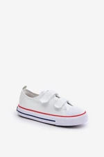 Big Star Children's Velcro Sneakers White