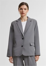 Women's long jacket gray