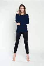 Long sleeve blouse Ibiza - navy blue