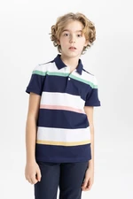 DEFACTO Boys Pique Short Sleeve Polo T-Shirt