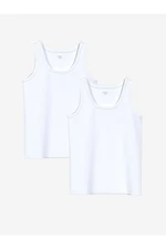 LC Waikiki Lcw Crew Neck Basic Boy Undershirt 2-Piece